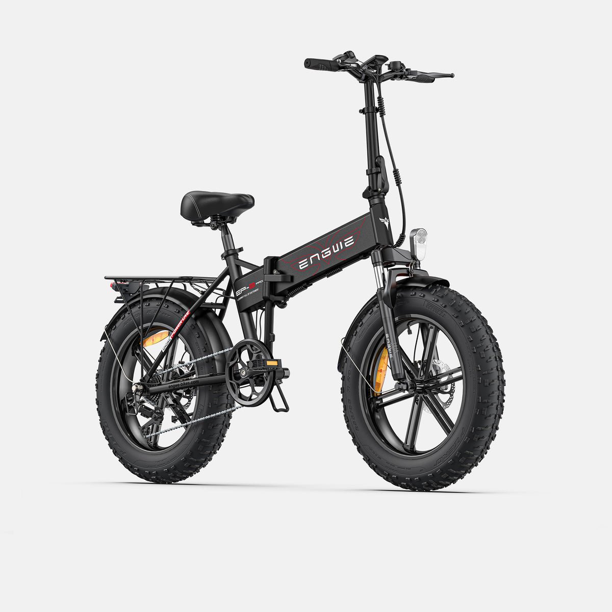 EP-2 Pro — frame, battery, and tire detail